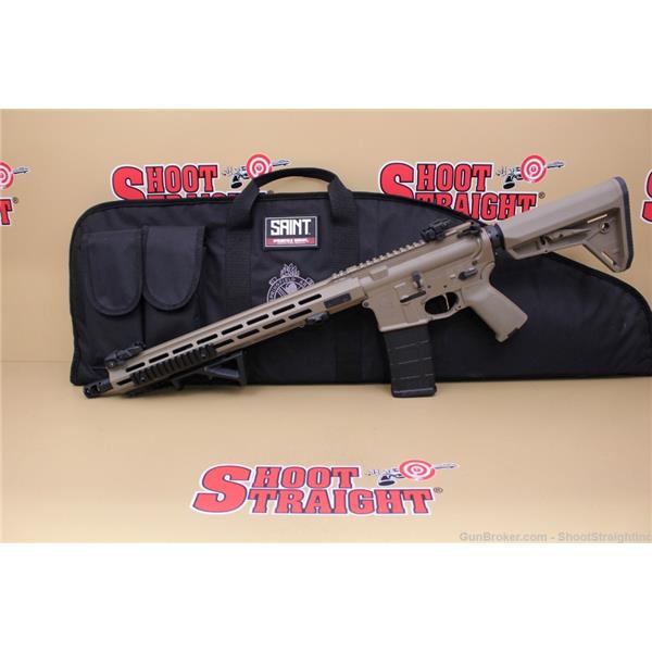 5.56mm NATO (.223 Rem.) Saint Victor Springfield Armory 5.56 Nato 16" w/Softcase NoCCFees 16 inch " barrel