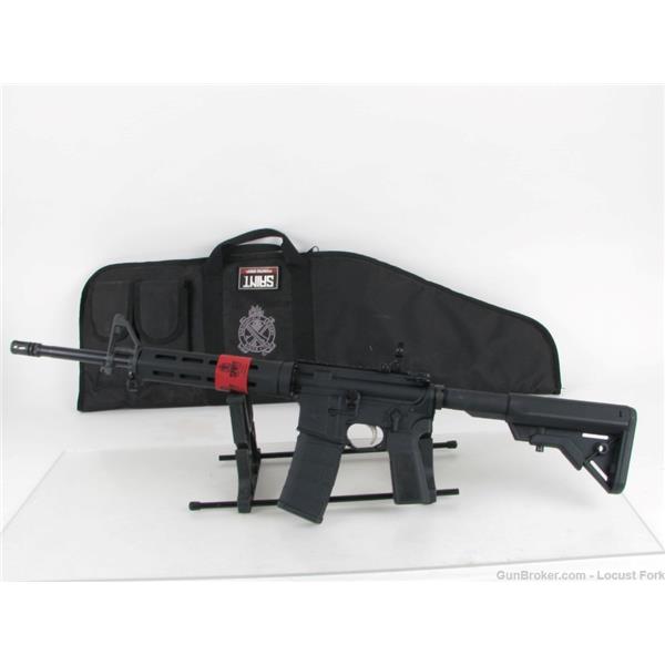 5.56mm NATO (.223 Rem.) Springfield Armory Saint AR-15 M4 Semi Auto Carbine 5.56 Nato 223 Rem in Soft Case Simmons 31 61-2 #10