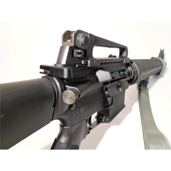 5.56mm NATO (.223 Rem.) AM15 Anderson Manufacturing Mini M16A4 - PSA 16" Dissipator Mid-Length Gas/Rifle-Length Sights 16 inch " barrel