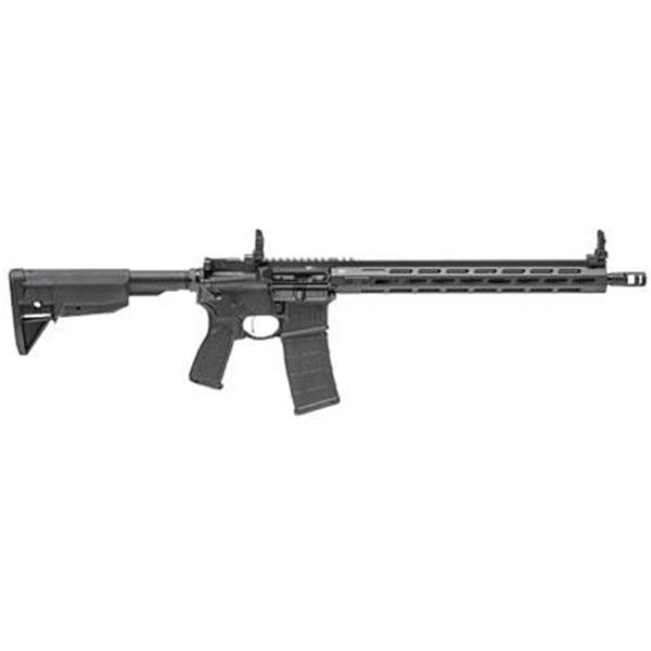 Springfield STV916556B SAINT Victor Semi Auto Rifle, 5.56 NATO, 16" Barrel, Black, Flat Top,DI, 6 POS Stock, Flip Sight, M-Lok Guard, 30+1 Round 706397925505