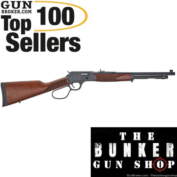 .357 Mag. Big Boy Steel Carbine Henry Repeating Arms NEW! HENRY SIDE LOADING GATE LEVER ACTION STEEL CARBINE ROUND BARREL H012GMR