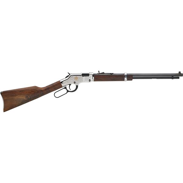 .22 LR Henry Repeating Arms Silver 22 Lever Action Rifle 619835016263 H004AB 20 " barrel