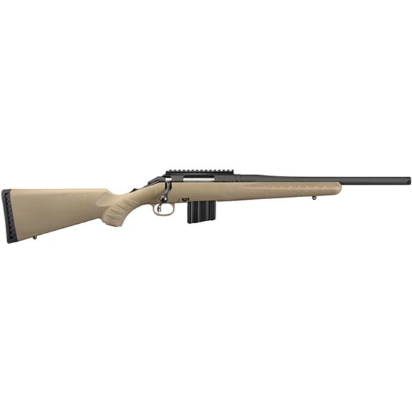 American Rifle Ruger, Ranch Standard, Bolt Action, 350 Legend, 16.38" Threaded Barrel, 5+1 Round, Flat Dark Earth Synthetic Stock 736676269815