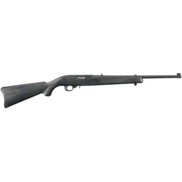 22 LR Ruger 10/22 Carbine Semi-Auto 22LR 18.5" 10+1 Blk Syn Stock Black Finish 736676011513