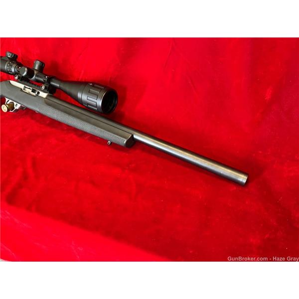 .22 LR 10/22 Carbine Ruger / Sturm, & Co. Stainless Bull Barrell Target Rifle in 22LR w/Optics