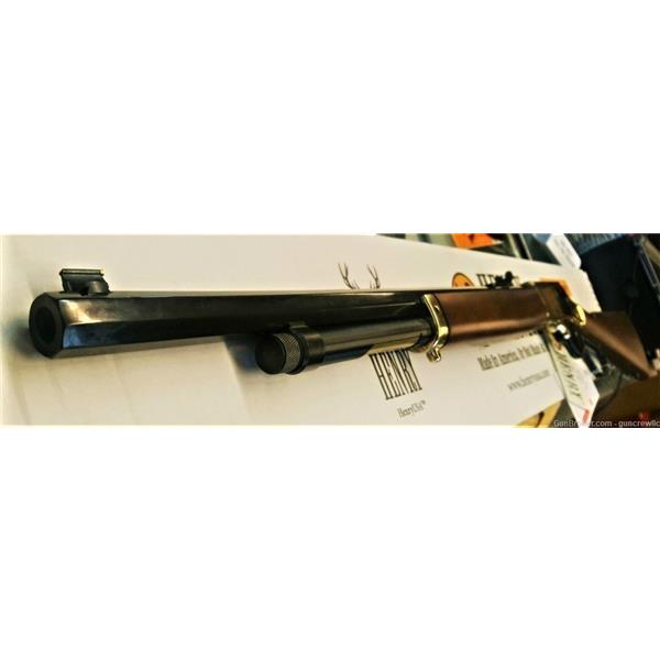 .45-70 GOVT Brass Lever Henry Repeating Arms Octagon 4570 45-70 Govt Blued 22" H010B Layaway Avaliable