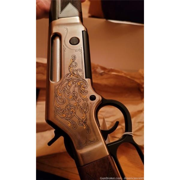 .308 Win. Henry Repeating Arms Long Ranger Deluxe Engraved Lever Action Win Rifle – H014D-308 619835300119 20 inch " barrel