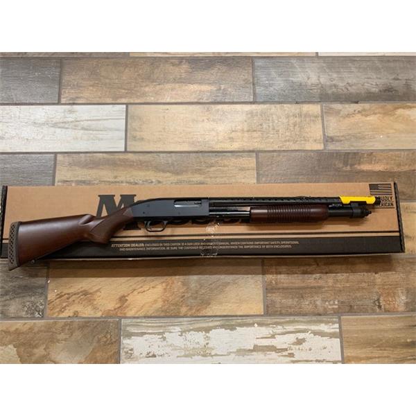 Mossberg 590 Retrograde 12ga 18.5" Bbl Walnut 52151 015813521512
