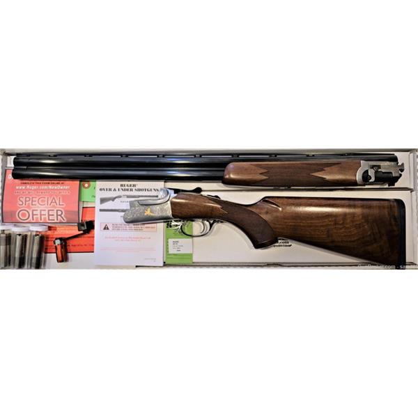 Ruger Red Label 12 GA. 28" Bl. 3" Chamber O/U Shotgun No Reserve C/C Fee 736676041749 28 inch " barrel
