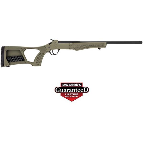 BrazTech|Rossi Single Shot Tuffy 410G OD Green Polymer-Thumbhold Stock 754908232901 SSP1-OD 18 inch " barrel