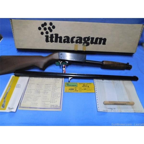 M37 FTHRLT Ithaca Gun Company ITHACA MODEL 37 FEATHERLIGHT REPEATER 12 GAUGE 28" MOD CHOK 1972 NEW IN BOX 28 inch " barrel