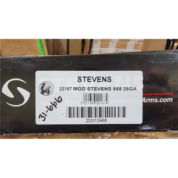 J. Stevens 555 Over under 28ga shotgun