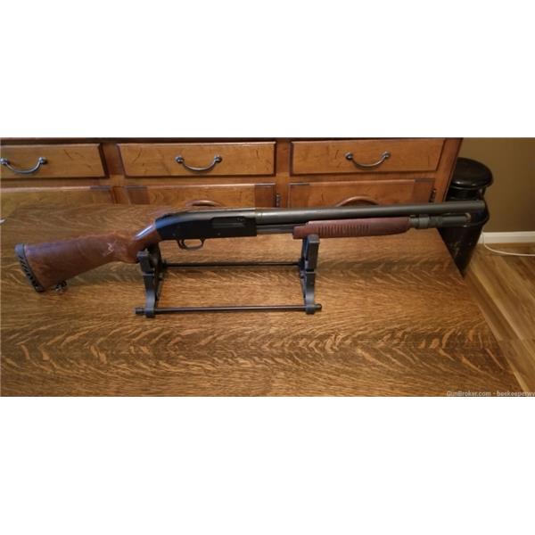 Mossberg 590a1 wood stock 12 gauge 18 inch " barrel