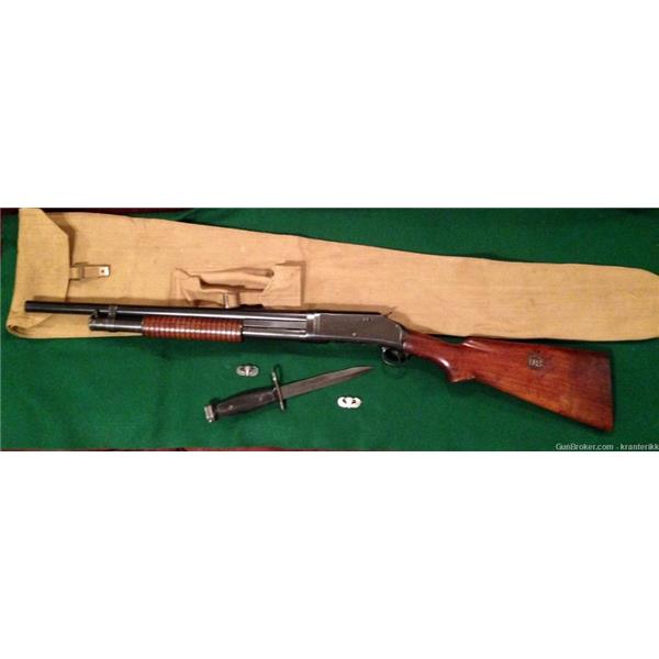 Other Model Winchester 1897 Original US WW2 Riot 21 inch " barrel