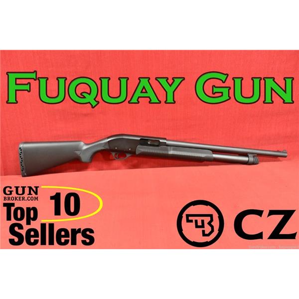 CZ 612 CZ-USA CZ�612 Home Defense 3" 12 Gauge 18.5" Fixed CYL BBL 5+1 06520 Discontinued! 806703065205 T63734 PREOWNED 18 inch " barrel