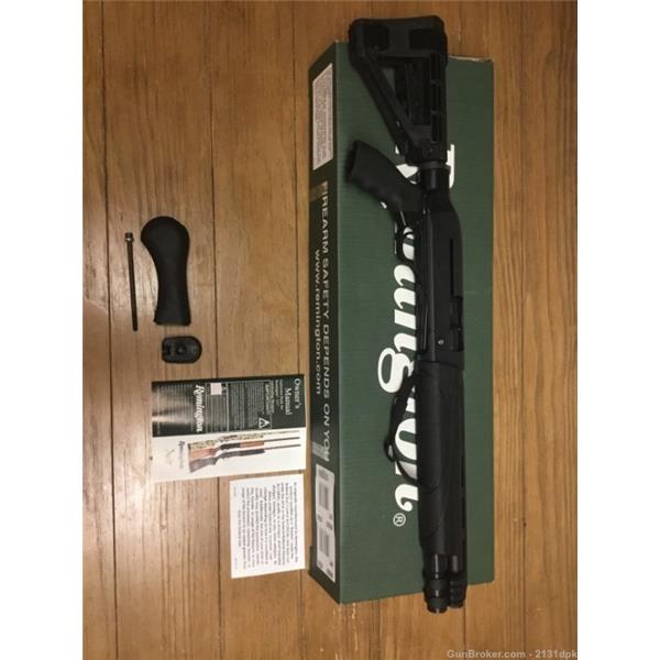 UNFIRED REMINGTON V3 TAC13 12GA SEMIAUTOMATIC SHOTGUN 3” SBA4 BRACE ASSY