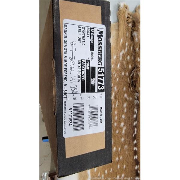Mossberg, 590A1, 12ga,pump, magpul forend & Stock 015813517737 20 inch " barrel