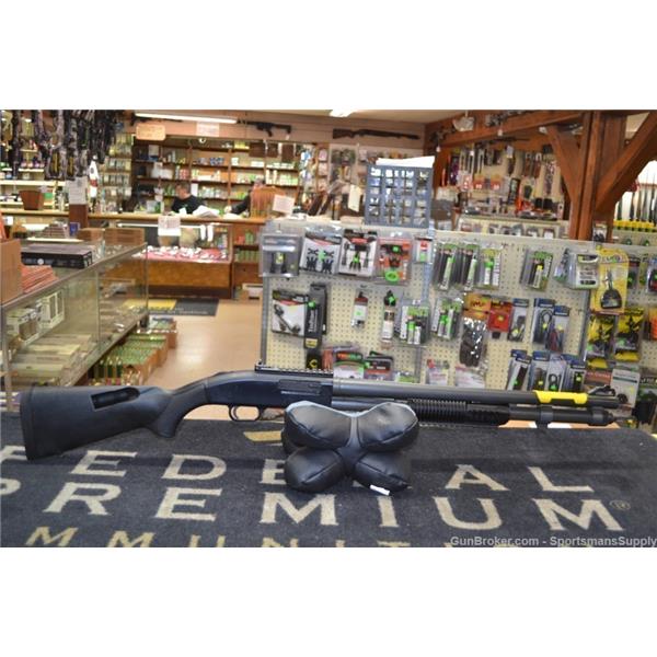 590A1 - 9 Shot Mossberg 12 Gauge 20" Brl 9-Shot 3" Black w/Storage Compartment NIB! 51771