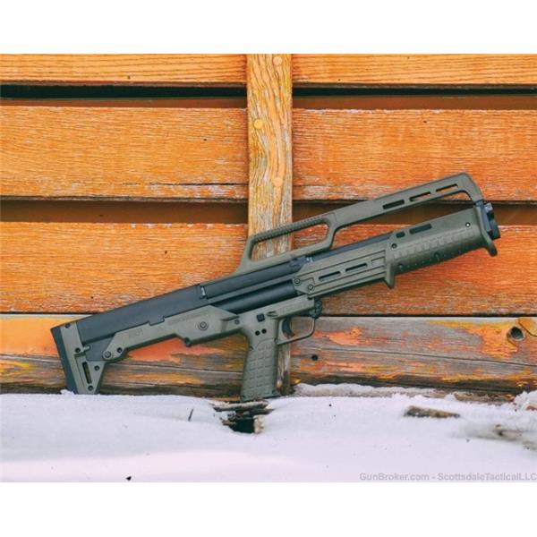 KelTec KEL-TEC KS7 18.99" 12 GAUGE SHOTGUN 3" PUMP ACTION, GREEN - KSG7GRN 640832007794 18 inch " barrel