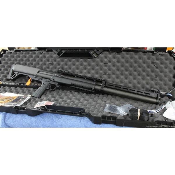 KelTec KSG-25 12 Gauge Tactical Pump Shotgun 20+1 24+1 Capacity Ambi KSG25 640832007367 30 inch " barrel KSG25BLK