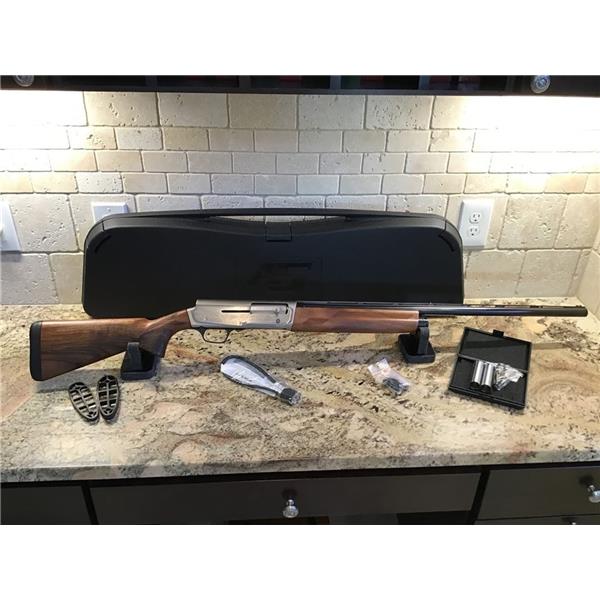 Browning Ultimate BROWNING A5 ULTIMATE SATIN NICKEL RECEIVER 12 GA. NIB 28 inch " barrel