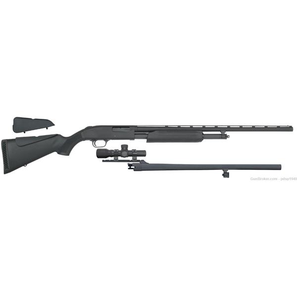 Mossberg 500 20ga 24"/26" Field/Deer Hunting Shotgun NEW 015813540476