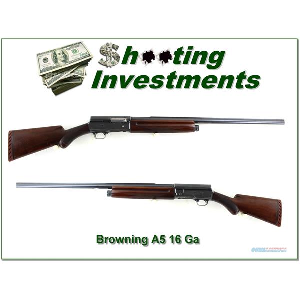 Browning A5 16 Gauge 1939 pre-war very nice!