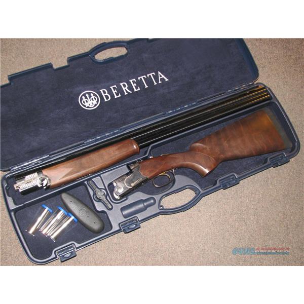 12 Gauge Beretta 686 Silver Onyx Ga. Over n Under