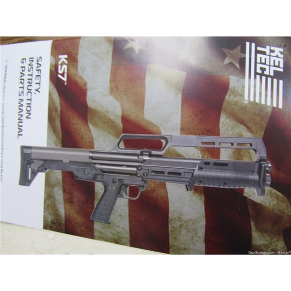 KelTec Kel-Tec KS7 Blk 12ga 18.5"Brl 6+1 New In Box