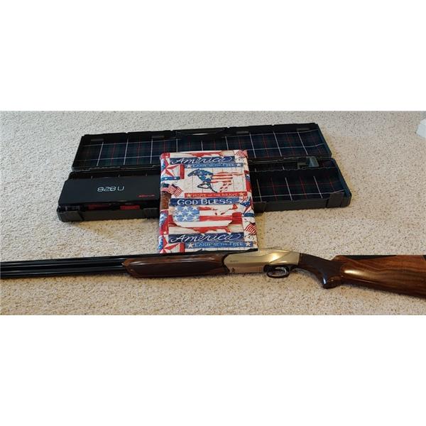 LNIB Benelli 828U 30" Nickel Plated AA Walnut Item 10706 30 inch " barrel