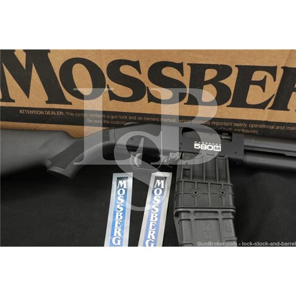 Mossberg 590M 590-M 50205 18.5" 12 GA Detachable Magazine Pump Shotgun 2018
