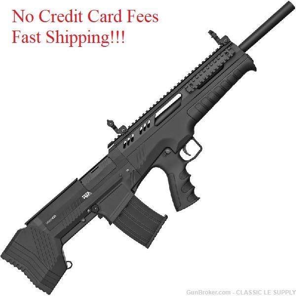 VRBP100-A Armscor/Rock Island Armory RIA Imports VRBP-100 12 Gauge Bullpup Semi Auto Shotgun 20" 3" Chamber 5 Rd 812285025544 G-I-77845 / New:7/8 20 inch " barrel VRBP100A