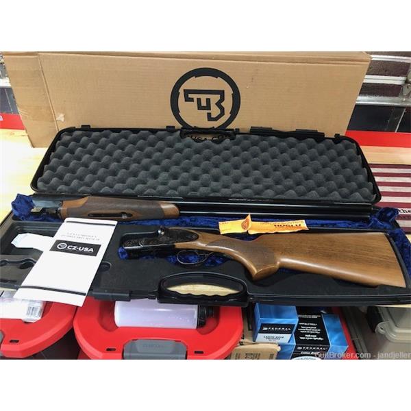 CZ Sharp-Tail CZ-USA 16 ga Sharptail 28" Bbl. Case Hardened Finish. Fixed IC / Mod 28 inch " barrel