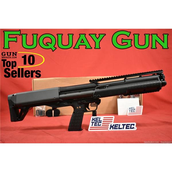 KelTec Kel-Tec KSG Pump-Action Shotgun 12Ga. 3"Chamber 18.5"Bbl Black 14+1 640832003192 T66095