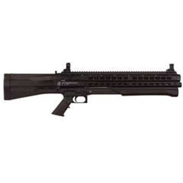 UTAS UTS-15 Pump-Action Shotgun 12 Gauge 18.5" Barrel 15 Round Fixed Stock Matte Black Finish UTS15 851799004003