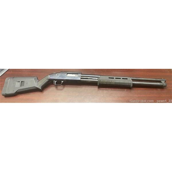 Mossberg 500 12 GA w/Magpul tactical accessories. Penny auction. No Reserve 21 inch " barrel