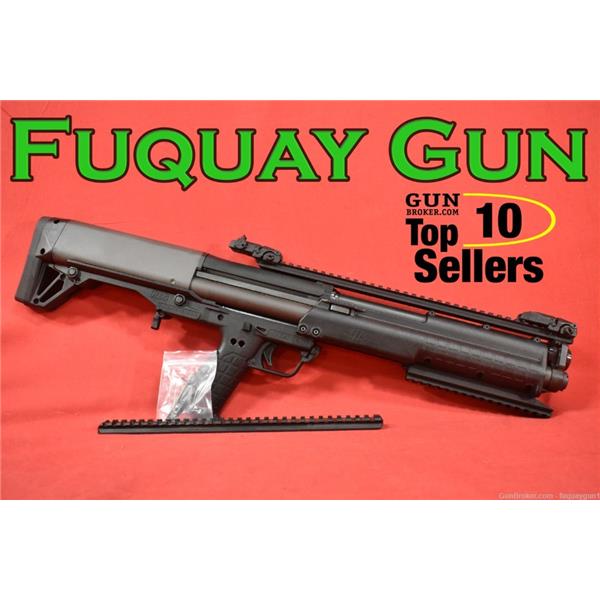 KelTec Kel-Tec KSG Pump-Action Shotgun 12Ga. 3"Chamber 18.5"Bbl Black 14+1 T63894
