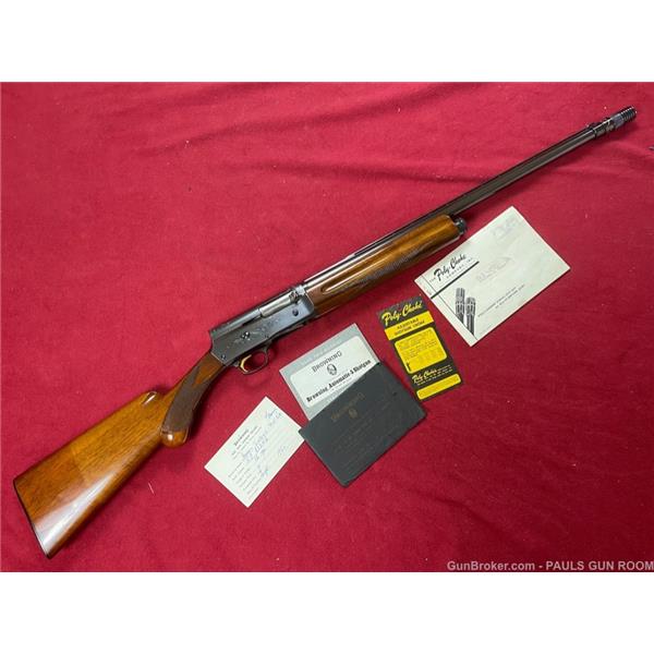 Browning Sweet 16 A5 16ga 1962 NICE! Belgium NO RESERVE 26 inch " barrel