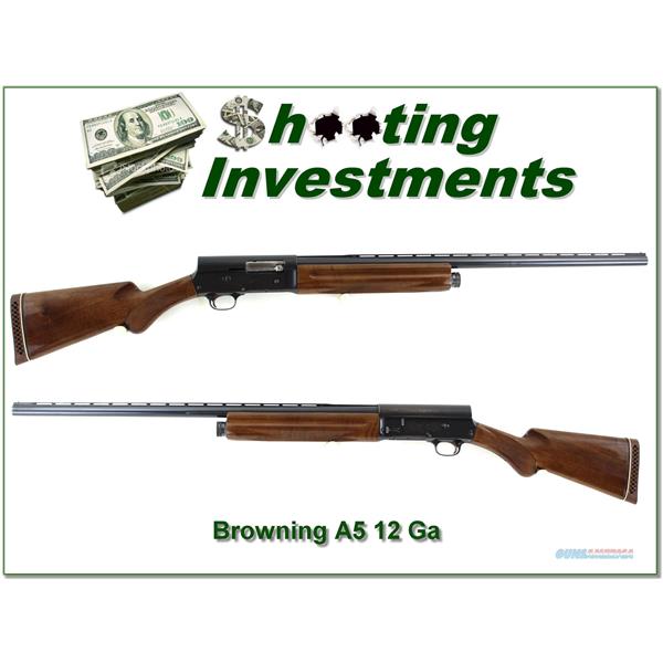 12 Gauge Browning A5 Light 71 Belgium 28in VR Mod