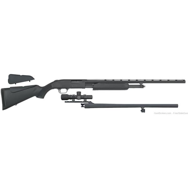 Mossberg 54047 500 Field/Deer Pump 20 Gauge 5+1 24"/26" 015813540476