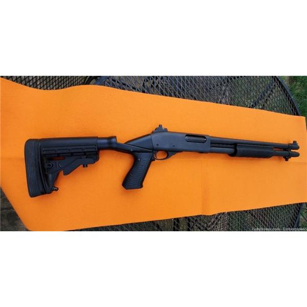 Remington 870 Tactical/Home Defense-Upgraded-Unfired 18 inch " barrel