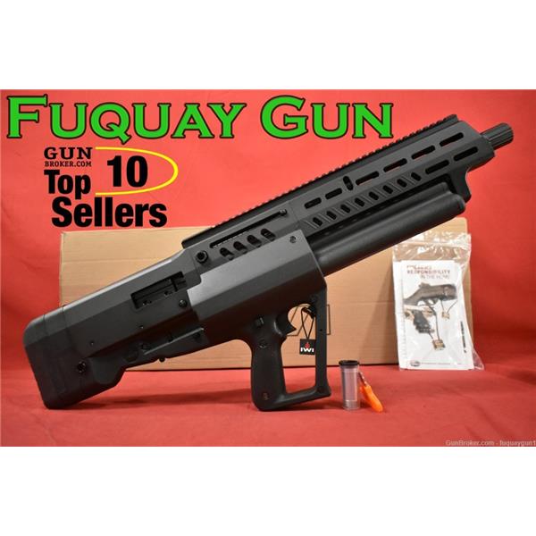Tavor TS12 Bullpup IWI - Israel Weapon Industries TS12B Shotgun 12Ga 18.5" Barrel 3" Chamber 15RD Semi Auto 818004020340 T64361
