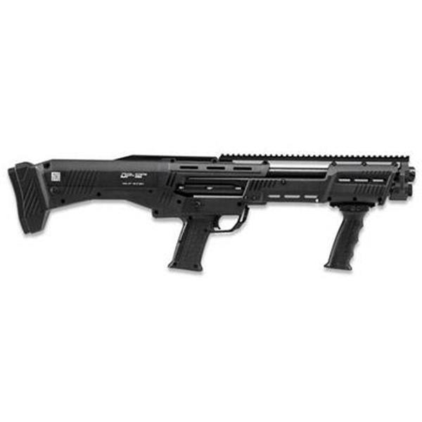 12 GA Standard Manufacturing Company, DP-12, Pump, 12Gauge, 3" Chamber, 18.875" Double Barrel, Black Finish, 7+7 Rounds 869481000103