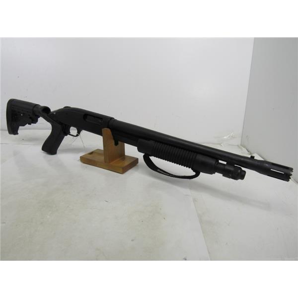 Mossberg 500 Tactical 12ga 18.5” Breacher Brl $ KNOXX Stock No Reserve