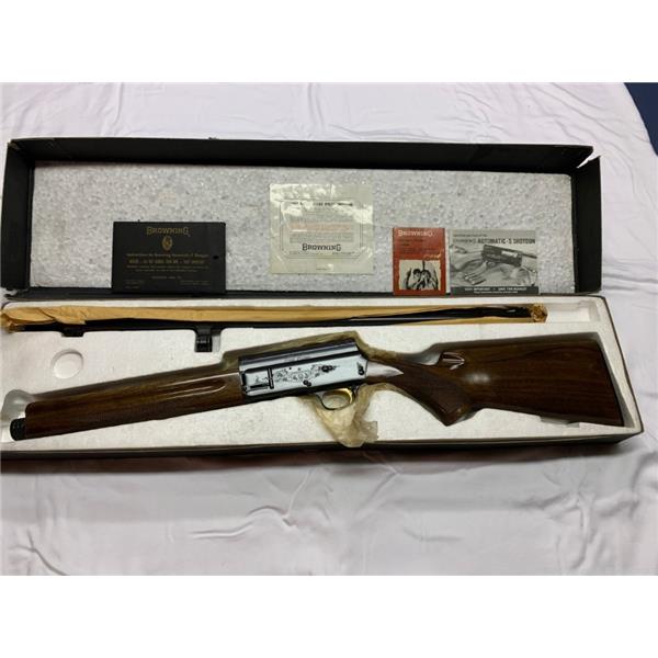 A5 (Auto 5) Browning Belgium 16 Gauge - SWEET SIXTEEN, ORIGINAL BOX, NEVER FIRED 26 inch " barrel