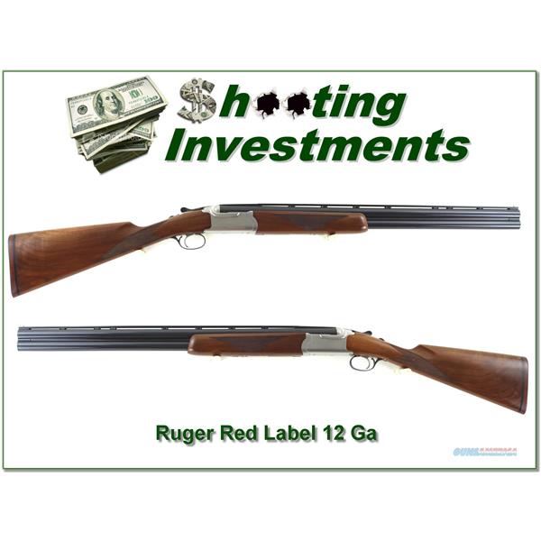 Ruger Red Label 12 Gauge English Stock Ga Exc Cond!
