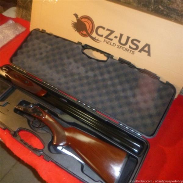 Sharp-Tail CZ-USA Sharptail Target 12GA/30" Case Colored/Turkish Walnut 30 inch " barrel