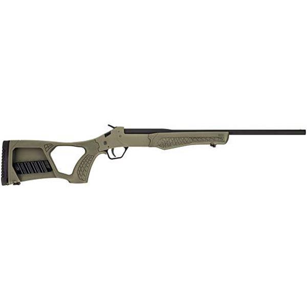410 GA GSSP1-OD Rossi, Tuffy, 410GA 3" Chamber, 18.5" Barrel, Black/Green Thumbhole Synthetic 754908232901