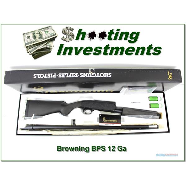 12 Gauge Browning BPS Engraved Magnum Ga Stalker 32in NIB!