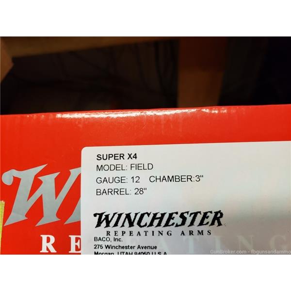 Super X3 RDY2SHIP! PICS! NEW WINCHESTER SEMI-AUTO SX4 12 GAUGE 28 WALNUT FIBER OPTIC 048702007408 inch " barrel 511210392 28" GA 12/28 super x